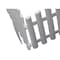 Emsco Group Picket Fence Decorative Fencing, White Border Edging, 13inx24in sections, 36ft of Garden Edging 2140HD - alternate 4
